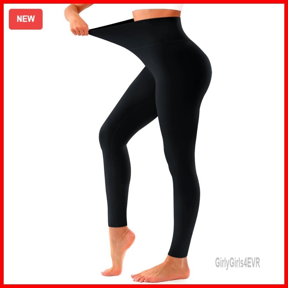 High Waisted Leggings Tummy Control Workout Yoga Pants Plus Size